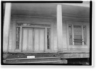 Black-Gilling House, County Road 44, Dudleyville, Tallapoosa County, AL - 7, Antique Poster