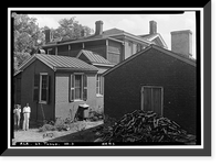 Historic Framed Print, Martin-Randolph-Marlowe House, 816 Twenty-second Avenue, Tuscaloosa, Tuscaloosa County, AL - 3,  17-7/8" x 21-7/8"