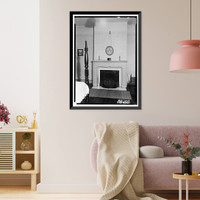 Historic Framed Print, Martin-Randolph-Marlowe House, 816 Twenty-second Avenue, Tuscaloosa, Tuscaloosa County, AL - 8,  17-7/8" x 21-7/8"