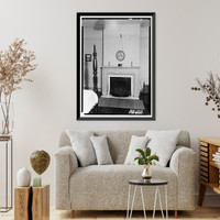 Historic Framed Print, Martin-Randolph-Marlowe House, 816 Twenty-second Avenue, Tuscaloosa, Tuscaloosa County, AL - 8,  17-7/8" x 21-7/8"