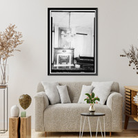 Historic Framed Print, Alfred Battle Home, Greensboro Avenue, Tuscaloosa, Tuscaloosa County, AL - 7,  17-7/8" x 21-7/8"