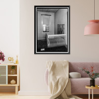 Historic Framed Print, Alfred Battle Home, Greensboro Avenue, Tuscaloosa, Tuscaloosa County, AL - 13,  17-7/8" x 21-7/8"
