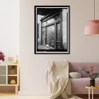 Historic Framed Print, Dearing House, 2111 Fourteenth Street, Tuscaloosa, Tuscaloosa County, AL - 8,  17-7/8" x 21-7/8"