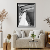 Historic Framed Print, Dearing-Bagby House, 421 Queen City Avenue, Tuscaloosa, Tuscaloosa County, AL - 3,  17-7/8" x 21-7/8"