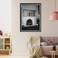 Historic Framed Print, Dearing-Bagby House, 421 Queen City Avenue, Tuscaloosa, Tuscaloosa County, AL - 8,  17-7/8" x 21-7/8"