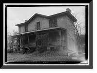 Jemison-van de Graaf-Burchfield House, 1305 Greensboro Avenue, Tuscaloosa, Tuscaloosa County, AL - 5, Historic Print