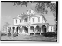 Jemison-van de Graaf-Burchfield House, 1305 Greensboro Avenue, Tuscaloosa, Tuscaloosa County, AL - 7, Historic Reproduction