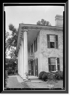 Historic Framed Print, E. N. C. Snow House, 2414 Eighth Street, Tuscaloosa, Tuscaloosa County, AL - 6,  17-7/8" x 21-7/8"