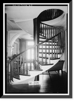 Historic Framed Print, E. N. C. Snow House, 2414 Eighth Street, Tuscaloosa, Tuscaloosa County, AL - 12,  17-7/8" x 21-7/8"