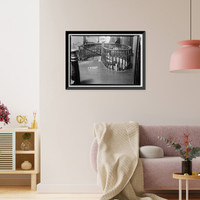 Historic Framed Print, E. N. C. Snow House, 2414 Eighth Street, Tuscaloosa, Tuscaloosa County, AL - 13,  17-7/8" x 21-7/8"