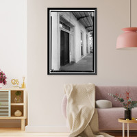 Historic Framed Print, Judge William C. Cochrane House, 3600 Fifteenth Street, Tuscaloosa, Tuscaloosa County, AL - 4,  17-7/8" x 21-7/8"