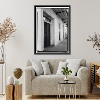 Historic Framed Print, Judge William C. Cochrane House, 3600 Fifteenth Street, Tuscaloosa, Tuscaloosa County, AL - 4,  17-7/8" x 21-7/8"