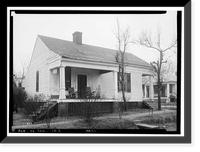Historic Framed Print, Law Office, Planters & Water Streets, Camden, Wilcox County, AL - 2,  17-7/8" x 21-7/8"