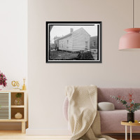 Historic Framed Print, Law Office, Court Street, Camden, Wilcox County, AL - 2,  17-7/8" x 21-7/8"