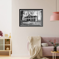 Thomas Dunn House, Broad Street, Camden, Wilcox County, AL, Antique Wall Art