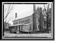 Thomas Dunn House, Broad Street, Camden, Wilcox County, AL - 2, Historic Print