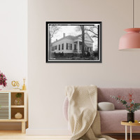 General R. C. Jones House, Broad Street, Camden, Wilcox County, AL, Vintage Print
