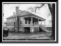 Coster House, Broad & Hill Streets, Camden, Wilcox County, AL, Vintage Wall Art