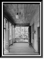 Franklin King Beck House, 312 Clifton Street, Camden, Wilcox County, AL - 9, Vintage Poster