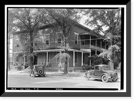 Wilcox Hotel, Broad Street (State Route 28), Camden, Wilcox County, AL - 2, Antique Poster