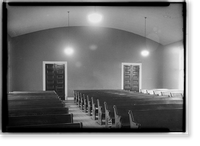 Baptist Church, Broad Street (State Road 28), Camden, Wilcox County, AL - 6, Vintage Poster