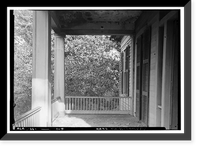 Burford House, County Road 33 vicinity, Camden vicinity, Wilcox County, AL - 5, Historic Print