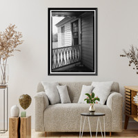 Dry Forks Plantation, County Road 12, Camden vicinity, Wilcox County, AL - 2, Vintage Poster