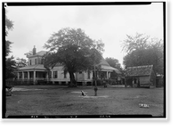 Robert Tait Plantation, County Road 33, Camden vicinity, Wilcox County, AL - 2, Antique Poster