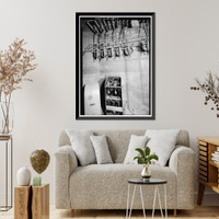 Hot Springs National Park, Bathhouse Row, Lamar Bathhouse: Mechanical & Piping Systems, State Highway 7, 1 mile north of U.S. Highway 70, Hot Springs, Garland County, AR - 3 Antique Wall Art Print