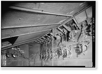 Hot Springs National Park, Bathhouse Row, Lamar Bathhouse: Mechanical & Piping Systems, State Highway 7, 1 mile north of U.S. Highway 70, Hot Springs, Garland County, AR - 4 Vintage Wall Art Print