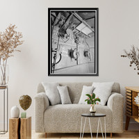 Hot Springs National Park, Bathhouse Row, Lamar Bathhouse: Mechanical & Piping Systems, State Highway 7, 1 mile north of U.S. Highway 70, Hot Springs, Garland County, AR - 5 Vintage Wall Art Print