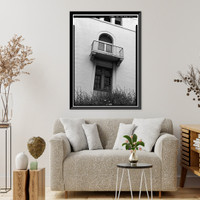 U.S. Naval Hospital, Corps Barracks, Park Boulevard, Balboa Park, San Diego, San Diego County, CA - 17, Antique Wall Art