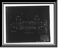 U.S. Naval Hospital, Corps Barracks, Park Boulevard, Balboa Park, San Diego, San Diego County, CA - 22, Vintage Print