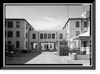 U.S. Naval Hospital, Sick Officers Quarters, Park Boulevard, Balboa Park, San Diego, San Diego County, CA - 5, Vintage Print