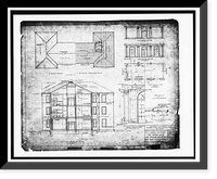 U.S. Naval Hospital, Sick Officers Quarters, Park Boulevard, Balboa Park, San Diego, San Diego County, CA - 9, Vintage Poster