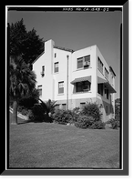 U.S. Naval Hospital, Executive Officer's Quarters, Park Boulevard, Balboa Park, San Diego, San Diego County, CA - 2, Vintage Wall Art