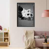 U.S. Naval Hospital, Executive Officer's Quarters, Park Boulevard, Balboa Park, San Diego, San Diego County, CA - 2, Vintage Wall Art