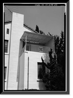 U.S. Naval Hospital, Executive Officer's Quarters, Park Boulevard, Balboa Park, San Diego, San Diego County, CA - 5, Historic Print