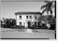 U.S. Naval Hospital, Surgeon's Quarters, Park Boulevard, Balboa Park, San Diego, San Diego County, CA Classic, Vintage Wall Art
