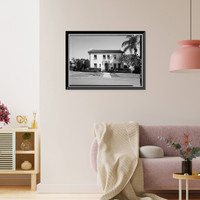 U.S. Naval Hospital, Surgeon's Quarters, Park Boulevard, Balboa Park, San Diego, San Diego County, CA Classic, Vintage Wall Art