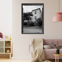 U.S. Naval Hospital, Surgeon's Quarters, Park Boulevard, Balboa Park, San Diego, San Diego County, CA - 3, Vintage Wall Art