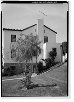 U.S. Naval Hospital, Surgeon's Quarters, Park Boulevard, Balboa Park, San Diego, San Diego County, CA - 4, Antique Print