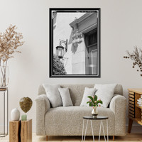 U.S. Naval Hospital, Surgeon's Quarters, Park Boulevard, Balboa Park, San Diego, San Diego County, CA - 7, Antique Poster