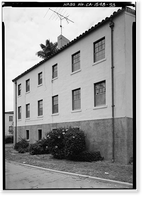 U.S. Naval Hospital, Double Quarters, Park Boulevard, Balboa Park, San Diego, San Diego County, CA - 3, Historic Reproduction