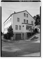 U.S. Naval Hospital, Double Quarters, Park Boulevard, Balboa Park, San Diego, San Diego County, CA - 4, Vintage Print