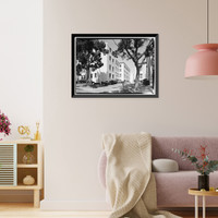 U.S. Naval Hospital, South Ward, Park Boulevard, Balboa Park, San Diego, San Diego County, CA - 3, Vintage Wall Art