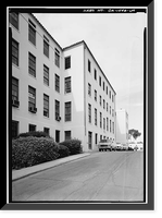 U.S. Naval Hospital, South Ward, Park Boulevard, Balboa Park, San Diego, San Diego County, CA - 4, Vintage Print