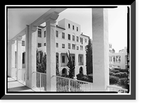 U.S. Naval Hospital, South Ward, Park Boulevard, Balboa Park, San Diego, San Diego County, CA - 9, Vintage Wall Art