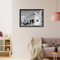 U.S. Naval Hospital, Medical Storehouse, Park Boulevard, Balboa Park, San Diego, San Diego County, CA - 3, Historic Print