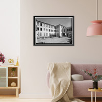 U.S. Naval Hospital, Sick Officers & Outpatient Building, Park Boulevard, Balboa Park, San Diego, San Diego County, CA, Vintage Wall Art